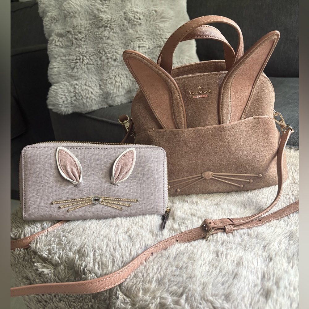 Kate Spade Bunny Purse and Wallet
